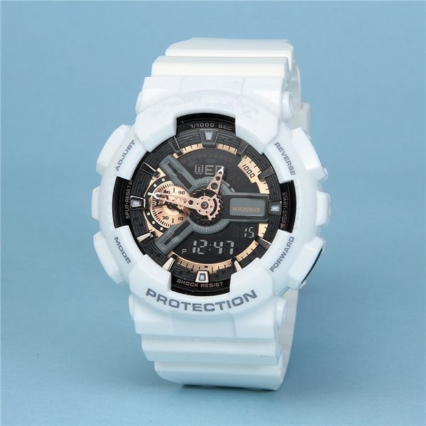 

AAA+quality mens G luxury sports watch g110 climbing LED watches 110 waterproof SHOCK Auto Light wristwatch