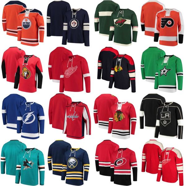 

2018 No Hat Hoodies Jersey Minnesota Wild Chicago Blackhawks Ottawa Senators Edmonton Oilers Carolina Hurricanes Dallas Stars Jerseys