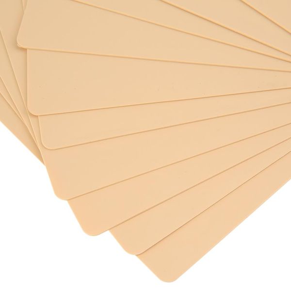 

10 pcs permanent makeup eyebrow lips 20 x 15cm blank tattoo practice skin sheet for needle machine supply kit