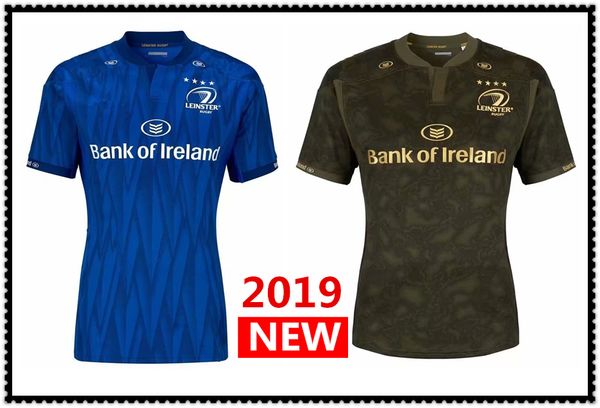 

2018 2019 leinster rugby jerseys rugby league shirt jersey 18 19 leinster shirts s-3xl, Black;gray