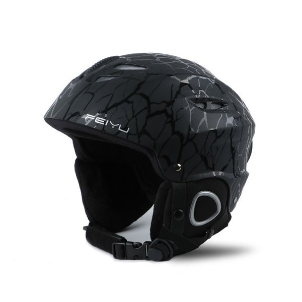

men women ski helmet ultralight skiing helmet ce certification abs+eps kids skateboard snow ice sports 52-59cm 7 colors