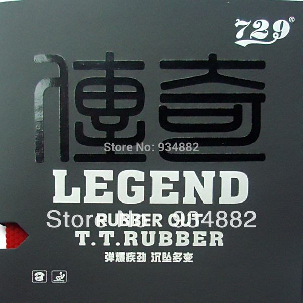 

729 legend 105 (legend105, legend-105) half long pips-out table tennis (pingpong) rubber with sponge