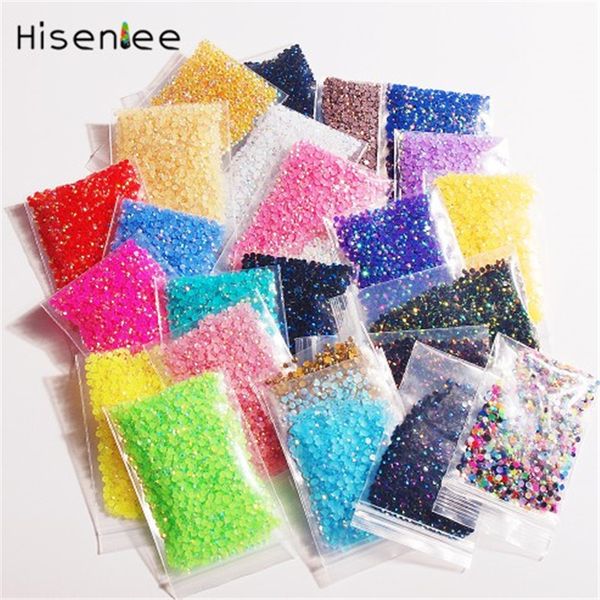 

2mm 2000 pieces multi-color resin shiny rhinestone flat back nail rhinestone 3d nail art decoration, Silver;gold