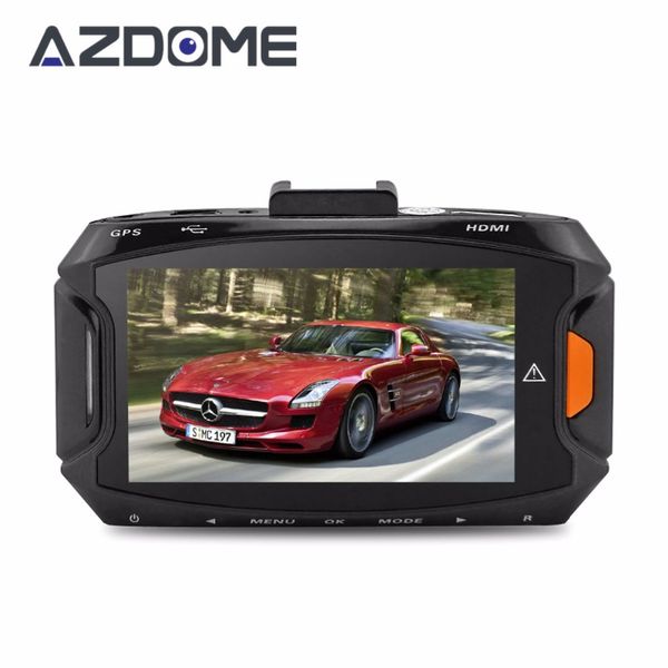 

azdome gs90a car dvr ambarella a7l50 car video recorder dash cam full hd 1296p 30fps 2.7"lcd g-sensor hdr h.264 camera gps