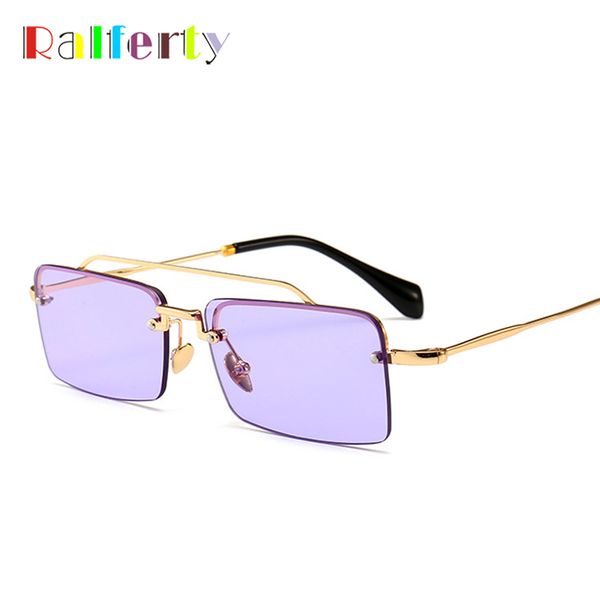 

ralferty vintage square sunglasses women retro small sun glasses uv400 purple eyewear lunette de soleil femme csmu55t, White;black