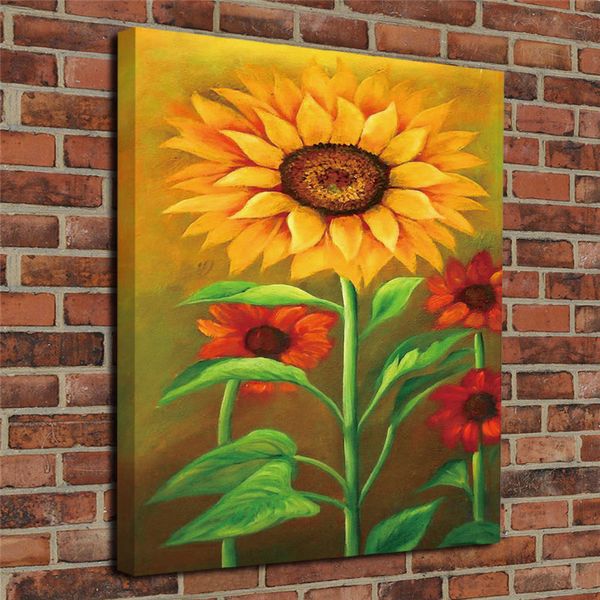 

hd prints modern giclee print art home decor sunflower oil painting wall art canvas poster picture unframed