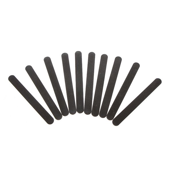 

10pcs nail file buffer black polishing grinding sanding grind durable manicure tool 998