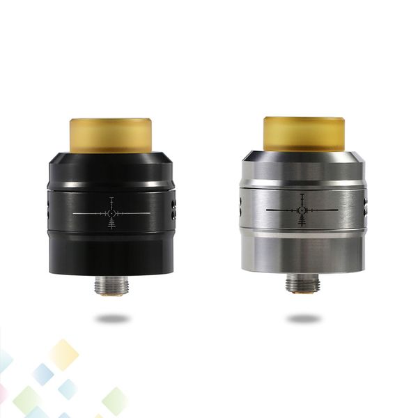 

Demon Killer Sniper RDA Atomizer 100% Original Vape Tank E Cig PEI Drip Tip Silver Black 2 Colors Fit 510 Mods DHL Free