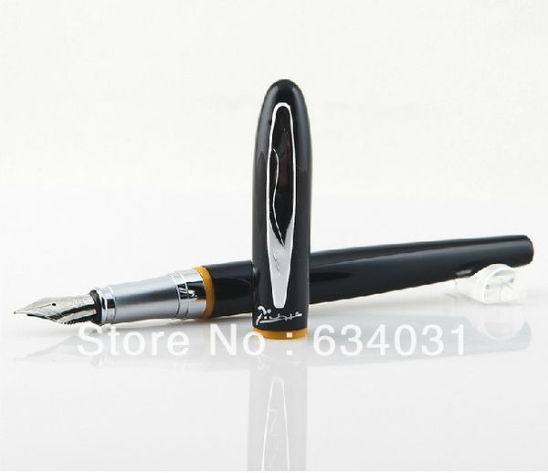 

пикассо 907 montmartre черная перьевая ручка f f желтое кольцо