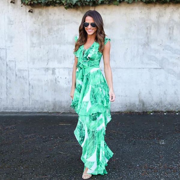 

2017 sari india selling new sari dresses 2017, europe and america fashion printing irregular sexy dress, long dress, Red