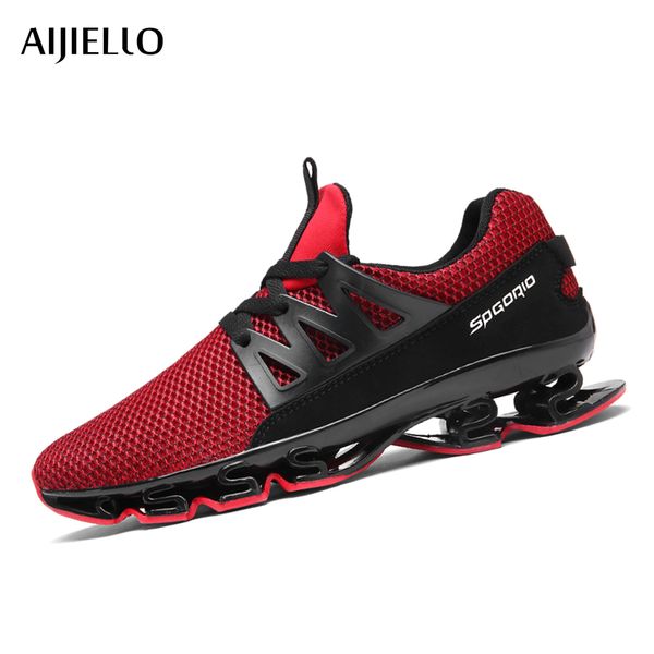 

men running shoes outdoor breathable jogging sport blade shoes for men's krasovki walking sneakers men sneakers