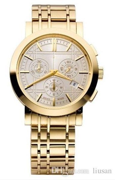 Relógio clássico de moda masculina, relógio de quartzo b1757, pulseira de relógio de aço inoxidável. A primeira qualidade de classe e o melhor preço. Entrega grátis.