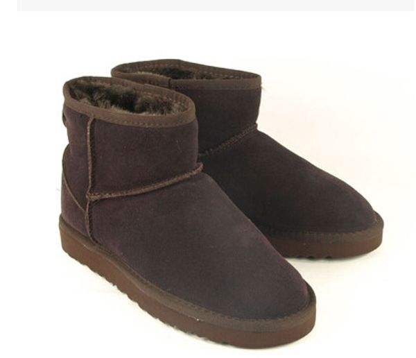 

dorp shipping 2018 wgg australia women's classic low boots womens boots boot snow winter leather boots us size 5---13, Black