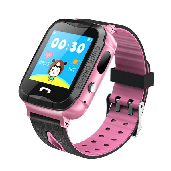 

v6g smart watch gps tracker monitor sos call with camera lighting baby swimming smartwatch for kids child ip67 waterproof