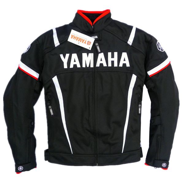 

Summer Mesh Motorcycle Jackets Moto Racing Windproof Jackets fit for Yamaha Motor With 5pcs Protectors Men Motorbike Jacket