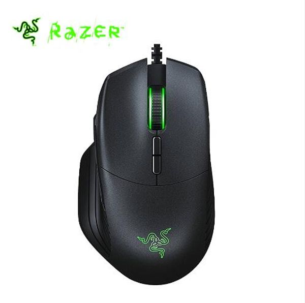 Mouse Razer Basilisk Mouse da gioco cablato 8 pulsanti Vero 16000 Dpi Rgb 5G Sensore ottico preciso Mouse da gioco ergonomico Fps per giocatore