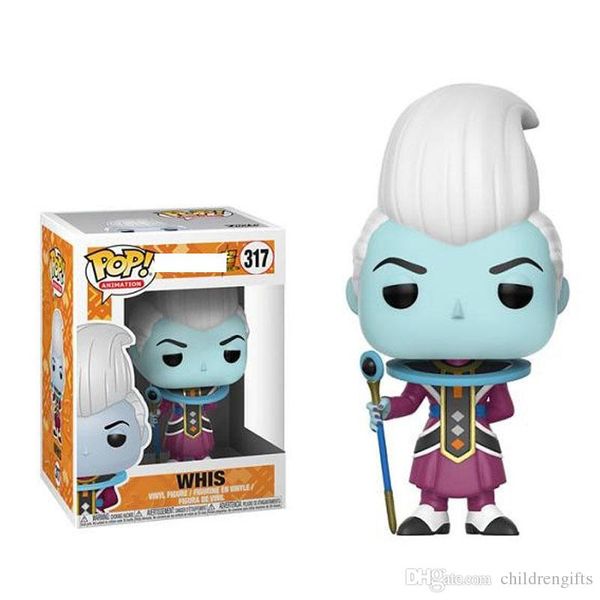 

dhl fast ship new arrival xmas gift funko pop whis dragon ball vinyl action figure with box gift toy good quality