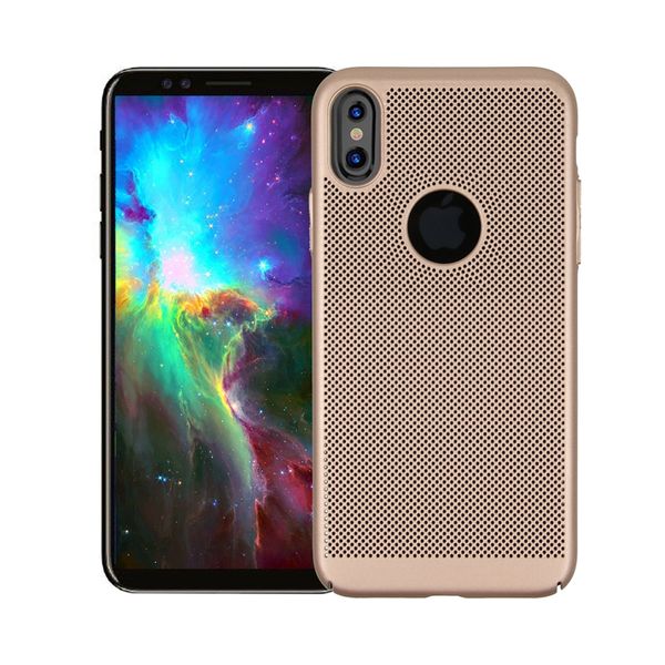 

fast shipping for iphone 6s net case breathing shockproof pc mobile case shell protective housing for samsung phone case