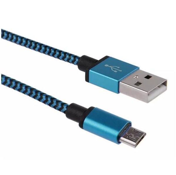 

3 3ft 2a braided alumium micro type c u b data ync charging cable for android phone am ung htc lg with metal head plug 2018 new hot