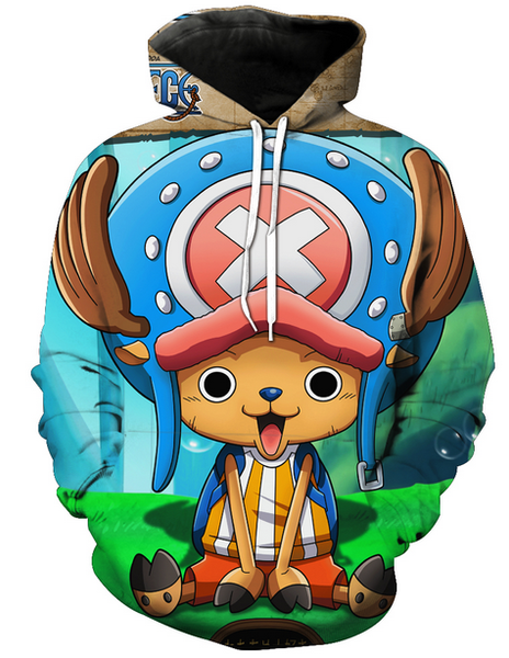 

новые моды для мужчин / женщин аниме one piece pattern смешные 3d печатных crewneck толстовка толстовки мода повседневная толстовки h62, Black