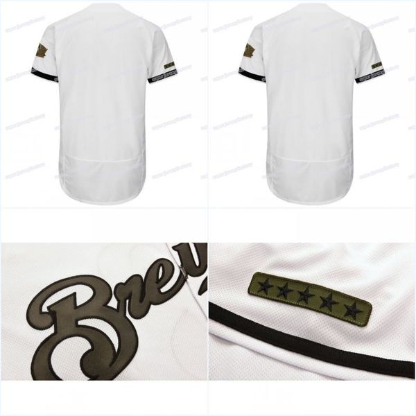 

2018 Memorial Day Men 22 Christian Yelich 6 Lorenzo Cain 7 Eric Thames 8 Ryan Braun 21 Shaw 15 Erik Kratz 24 Jesus Aguilar Baseball Jerseys