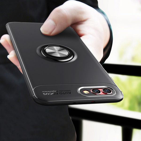 

для huawei honor v10 case автомобильный держатель стенд магнитный кронштейн палец кольцо тпу case для huawei honor 10 просмотр 10 funda капа