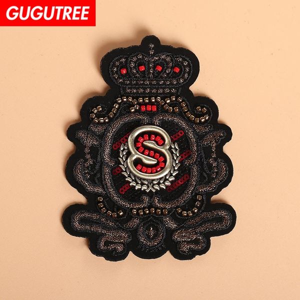 

gugutree нашивки с бусинами, кристаллы, бриллианты, блестки, аппликация, заплатка для пальто, футболки, шапки, сумок, свитера, рюкзака bdp-8, Black