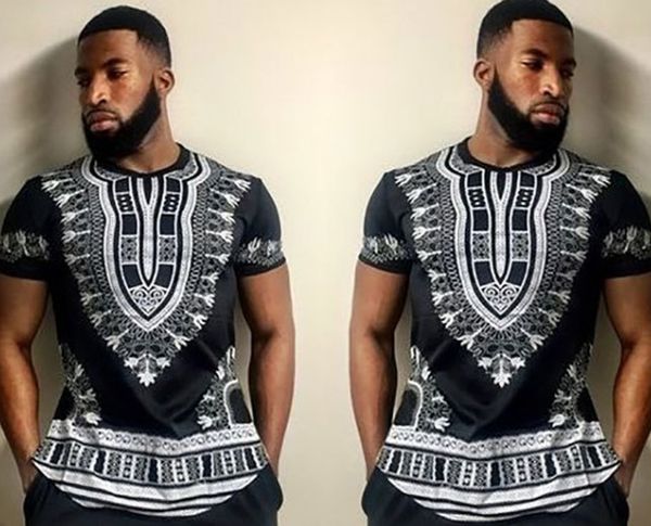 

Summer T shirt Men Printed O Neck Short Sleeve Black T Shirt Casual Tops Tee Size S-3XL