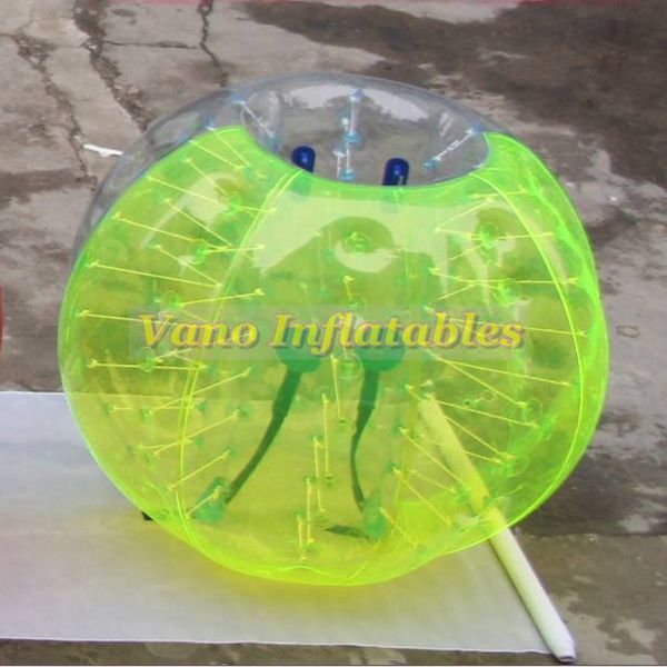 Bubble Suit TPU qualidade Zorb bolas de futebol infláveis corpo bumper trajes de futebol 4 pés 5 pés 6 pés