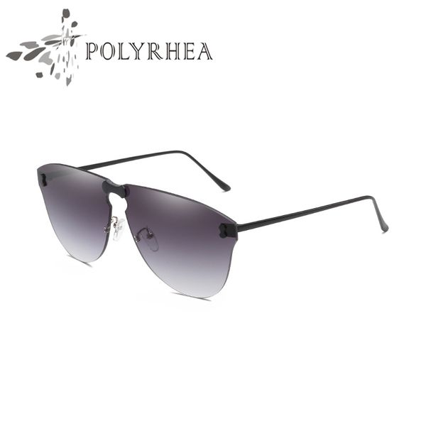 2021 Vender moda óculos de sol mulheres óculos de sol de luxo quadro sem moldura quadro pré-requintado anti-UV unidade de proteção