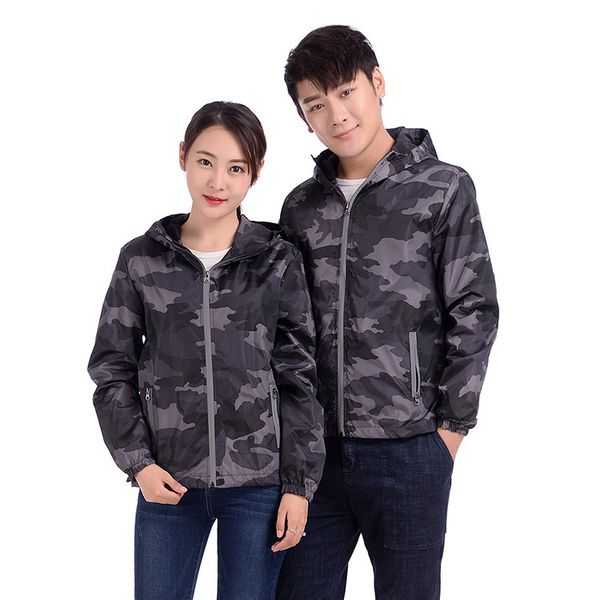 

outdoor sports jackets breathable camouflag jackets softshell men anti-sweat hooded forest coats hiking jackets, Black;brown