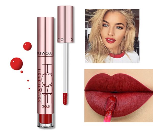 

matte lip gloss 12colors sale cosmetics makeup lip gloss long lasting waterproof easy to wear matte lipstick