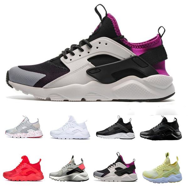 

2018 Новый Huarache Ультра Кроссовки Для Мужчин,Черный Белый Красный Кроссовки Тройной