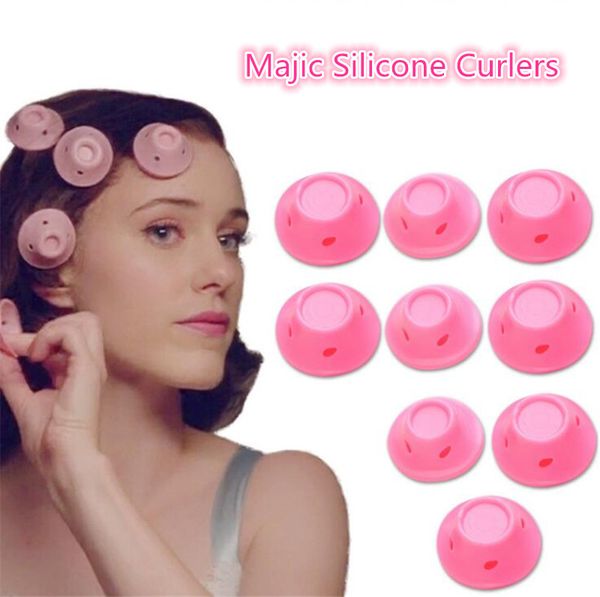 Silicone Curlers Hairstyle Soft Hair Care Diy Peco Roll Hair Style