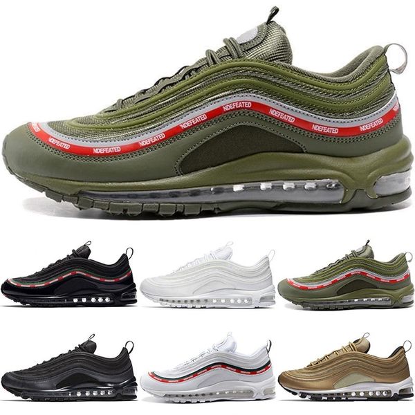

Cheap 97 OG Tripel White Black Metallic Gold Silver Bullet Men Running Trainers Best Quality Shoes Men Women Sneakers