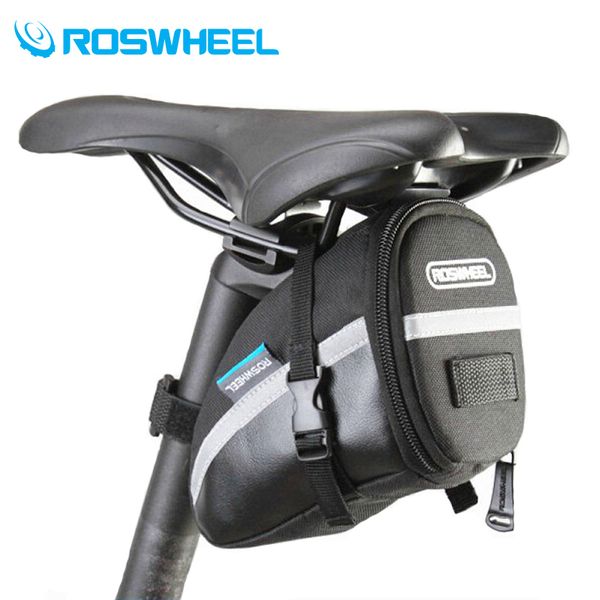 

roswheel bicycle bike under seat tail rear pannier outdoor waterproof mountain road cycling saddle bag accesorios de bbicicleta