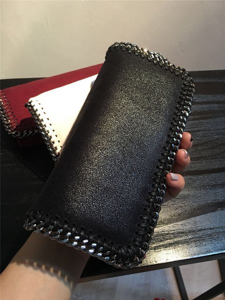 

New real picture haggy deer women 039 foldover clutch wallet chain pur e hipping