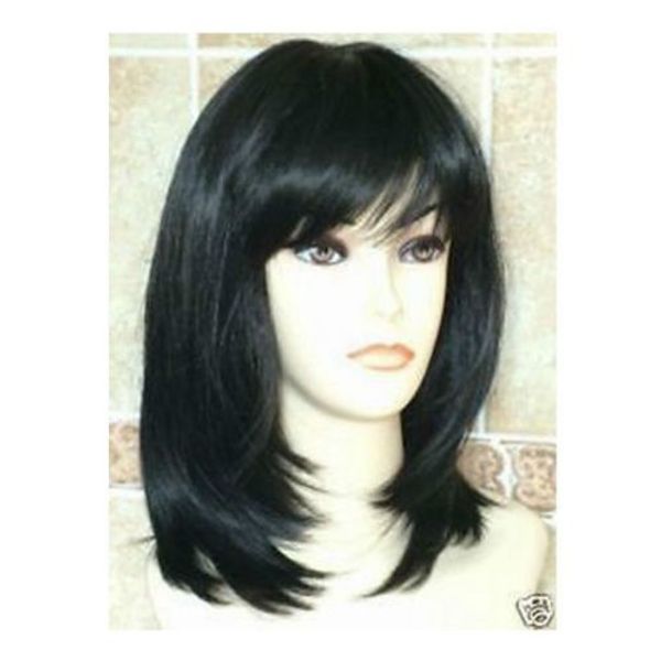 

fashion black wig hair new short cosplay party wig