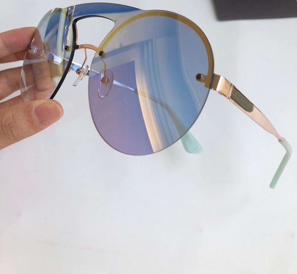 

spr 65t солнцезащитные очки розовое золото синий зеркальные линзы gafa де соль sonnenbrille леди роскошные дизайнерские очки очки новый с ко, White;black