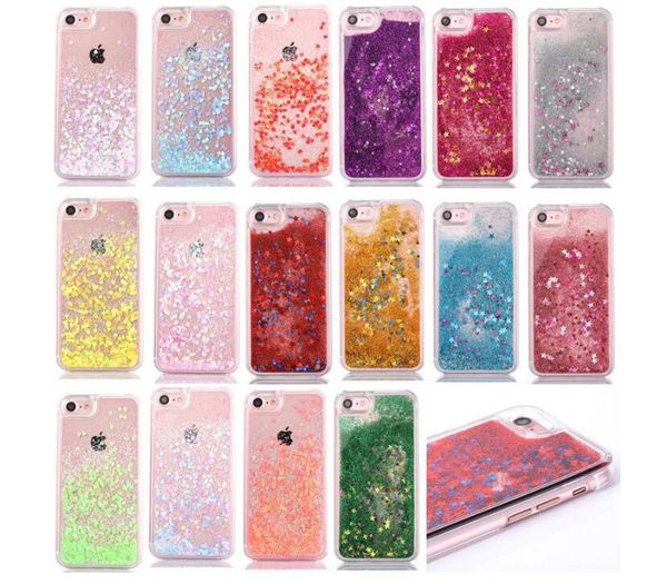 Phone Case For Iphone 6 6s 7 8 Plus 4s 5s Se 5c Glitter Powder