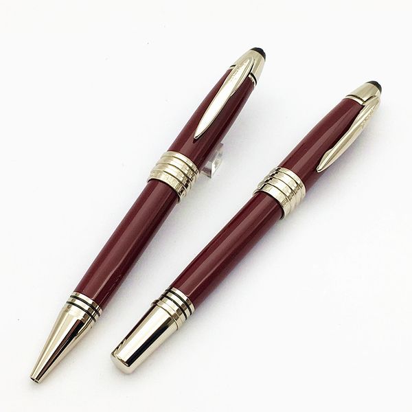 

luxury pen john kennedy classic burgundy red pen school office supplies jfk clip ballpoint pen, Blue;orange