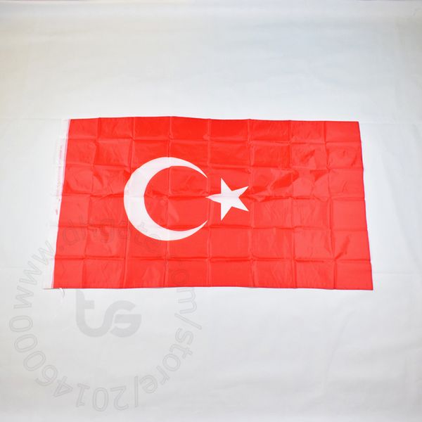 

Турция / Турецкий национальный флаг Бесплатная доставка 3x5 FT / 90 * 150см висячие наци