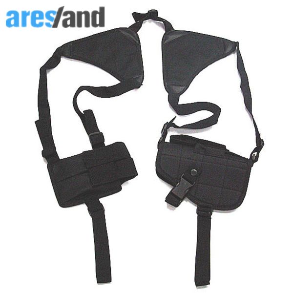 

anti-theft hidden underarm bag harness phone gun dual shoulder holster armpit bag for gun