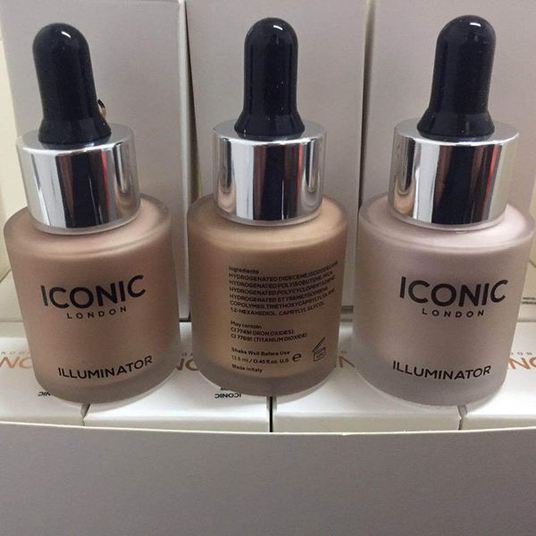 

Iconic london illuminator liquid highlighter in hine original hine glow 6 color face make up highlighter 3 color 13 5ml hipping