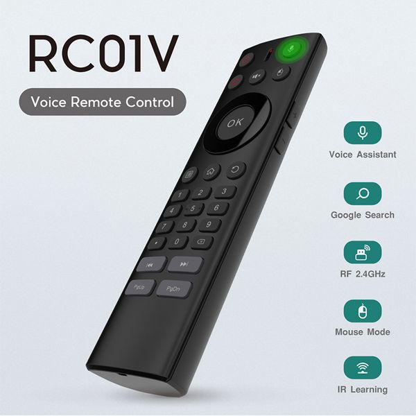 

голоовой пђл дианионного ђпѬавлени бепѬоводна клавиађѬа 2.4 g airmouse дл an