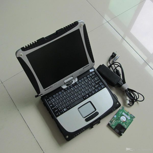 

mb star c4 c5 hdd software auto tool with toughbook cf-19 lapready to use das xentry epc wis in computer diagnostic touch screen