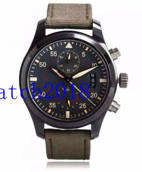 

luxury watch 46 mm pi1ots anthr@cite dial ceramic 3880-02 men men's watch man watch wristwatch