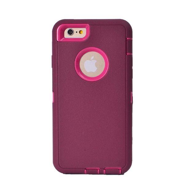 

2018 new arrival for iphone luxury phone case shockproof phone case silicone + pc hydrid 2in1 for iphone robot case