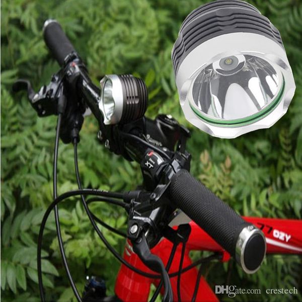 

crestech waterproof ip65 led bicycle bike headlight xml-t6 led 10w 800lm led bike lights bicycle headlight