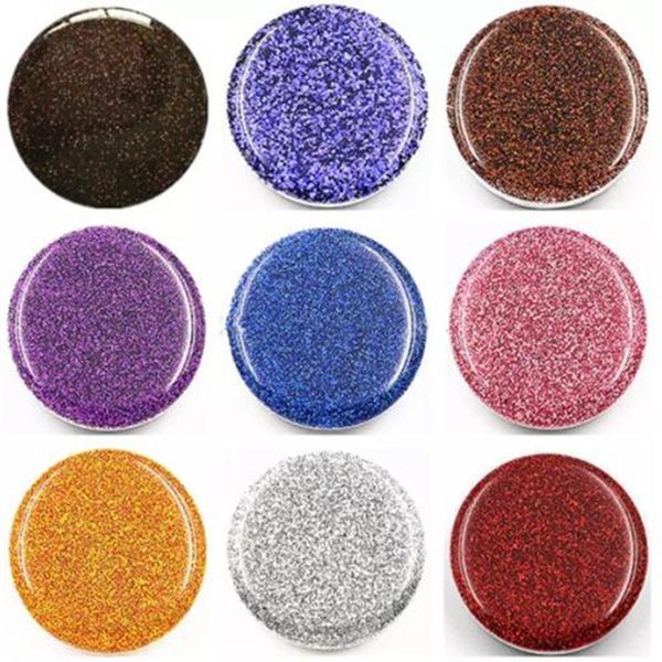 

Finger holder univer al 360 degree glitter expanding phone grip round flexible holder bracket tand for iphone x max xr